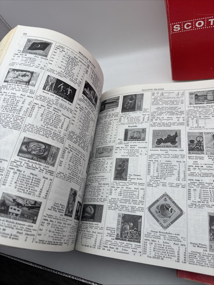 Scott 1980 Standard Postage Stamp Catalogue Vol 1-4 Complete Set