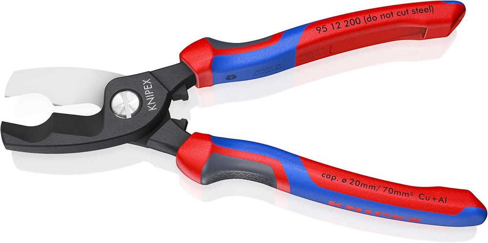 KNIPEX - 95 12 200 Tools - Cable Shears, Multi-Component (9512200)