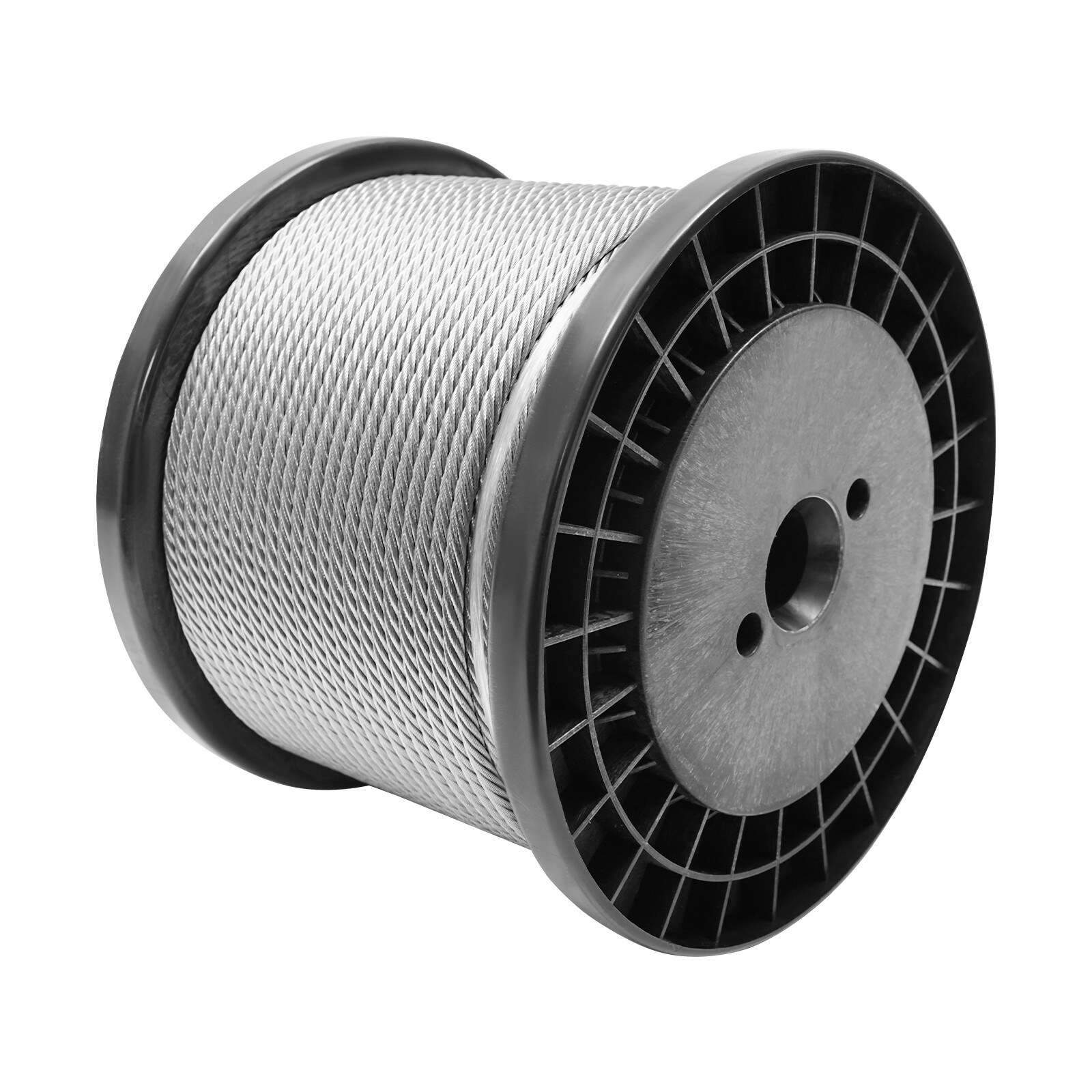 1/4 inch Stainless Steel Cable 300FT T304 7x19 Steel Wire Rope Aircraft Cable