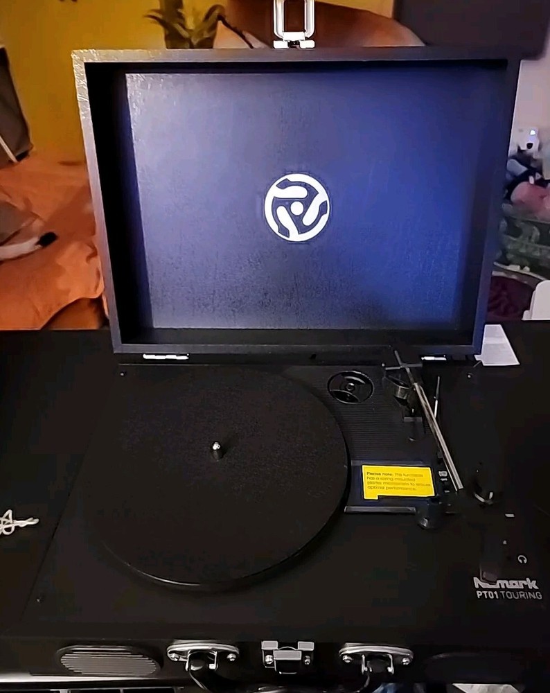 Vintage Numark PT01 Touring Turntable Record Player Tested Working Needs Needle