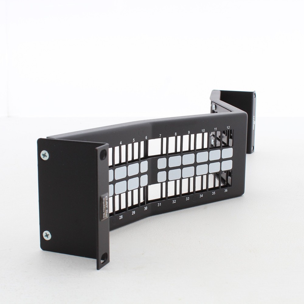 Leviton 5W271-U48 Bracket Only QuickPort Angled Patch Panel 48-Port Rack Mount