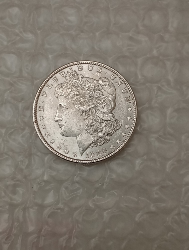 USA 1 Dollar, Morgan Silver Dollar 1886. MS