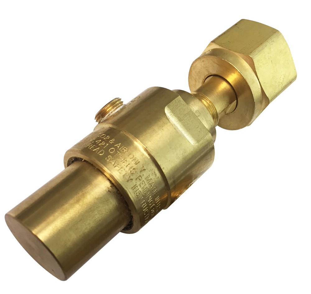 CO2 Tank High Flow 200 psi Fixed Flow Regulator CGA320 Carbon Dioxide