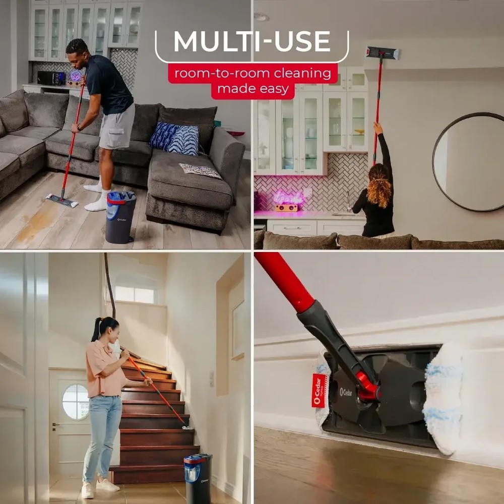 O-Cedar H2prO Flat Mop System