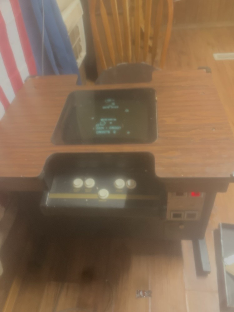 Atari Commercial Asteroid Arcade Game