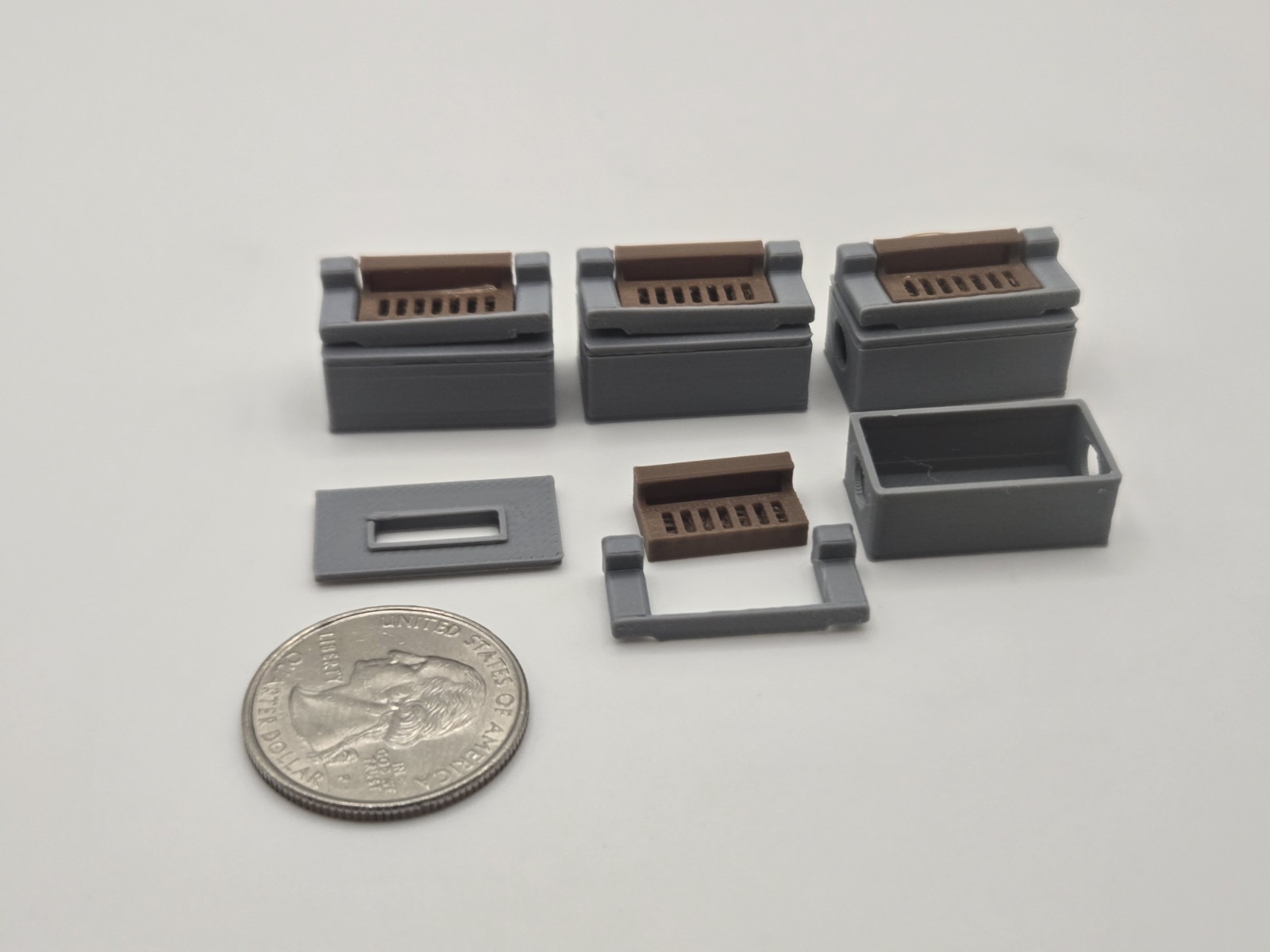 1/64 Catch Basin with Curb Inlet *4 Pack*