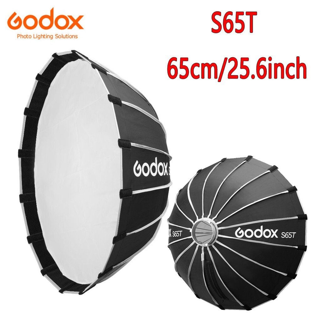 Godox S65T/S85T/S120T Umbrella Softbox Quick Release Soft Box Light Diffuser