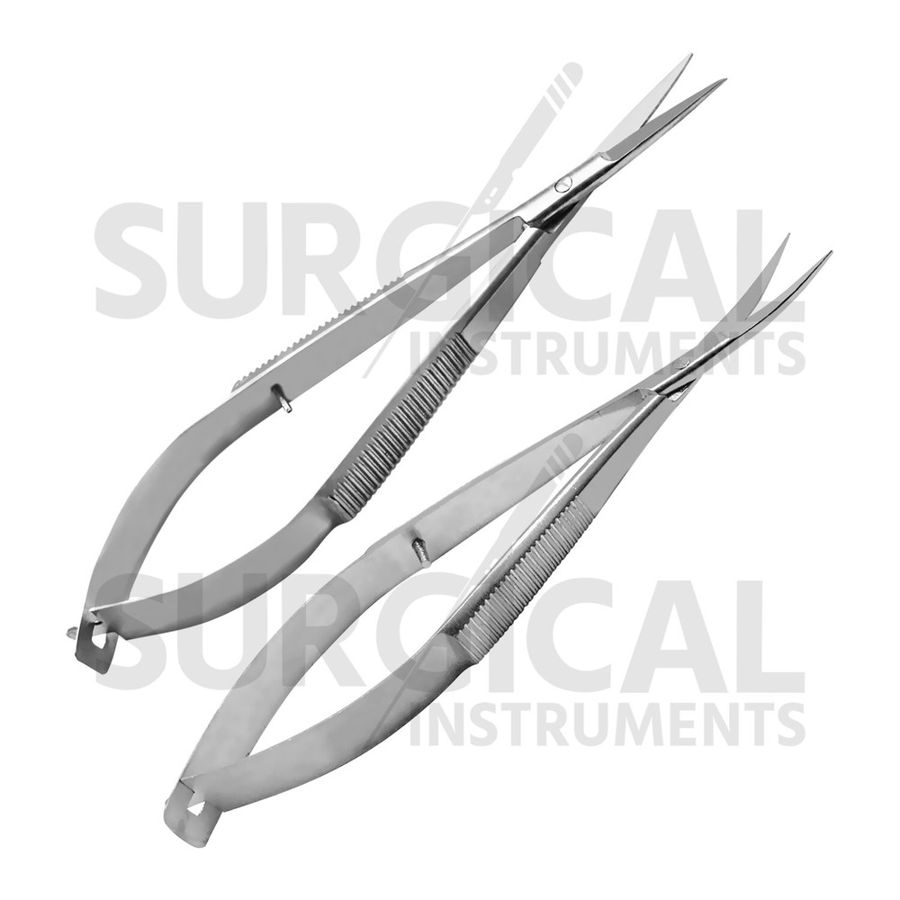 15 Pcs Micro Surgery Scissors Set Ophthalmic & Lab Instruments German Grade