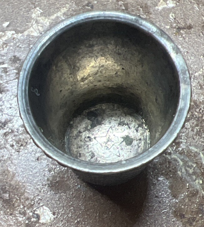 Antique Sterling Silver Thimble