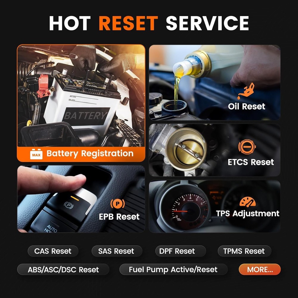 ANCEL BM700 Fit for BMW Scanner ABS Battery Registration Code Reader Diagnostic