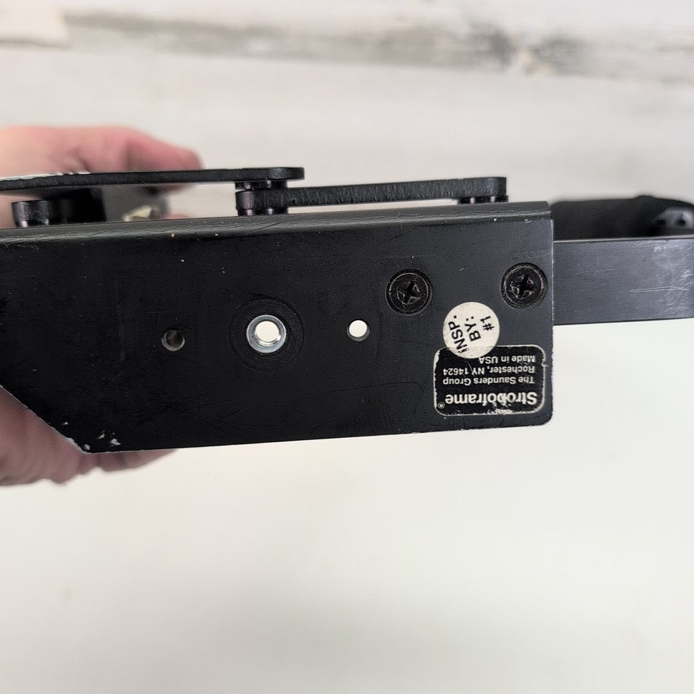 Stroboframe Camera Flip Flash Bracket – Adjustable L Bracket w/ Grip