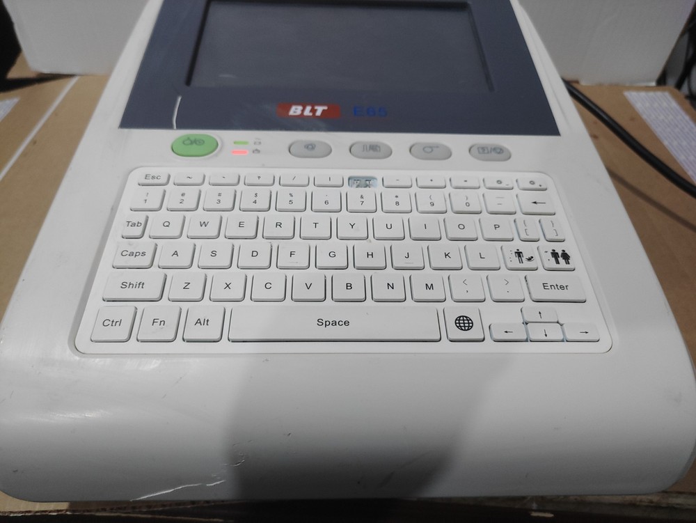 electrocardiograph Digital Biolight E65 ECG Machine 12 Channel ECG Machine