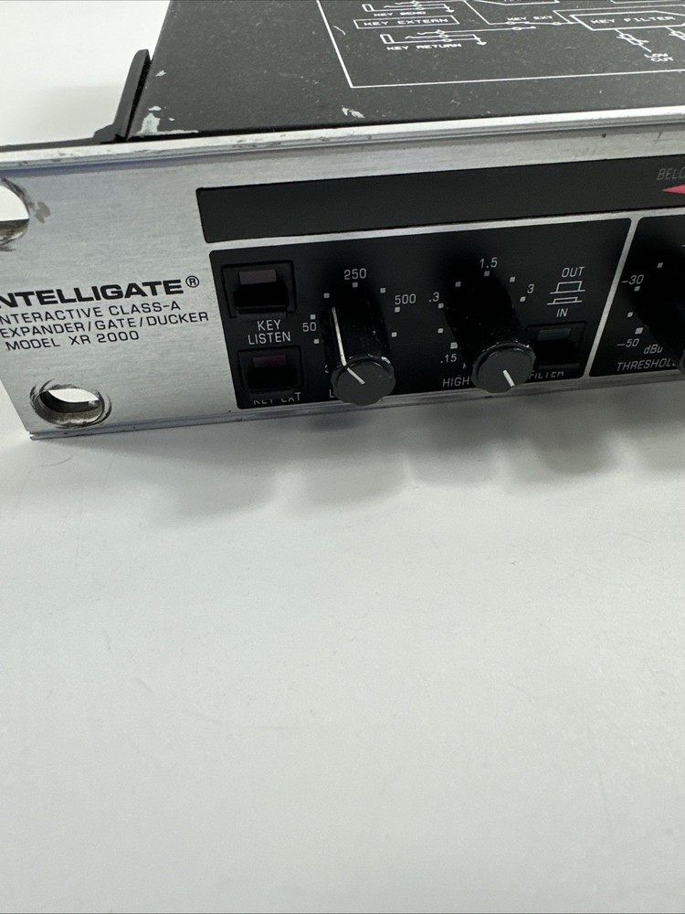 Behringer Intelligate XR2000 2-Ch Interactive Class-A Expander Gate Ducker