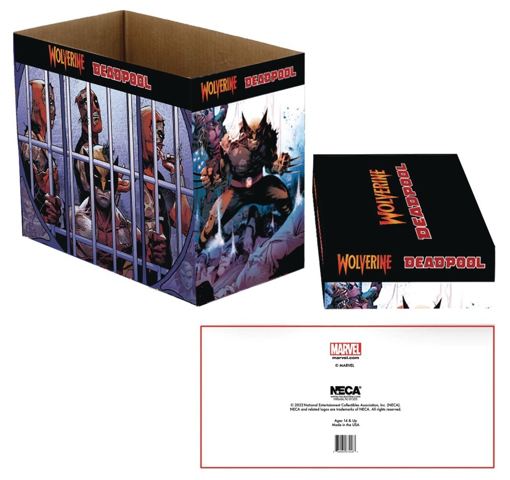 FCBD Marvel Wolverine & Deadpool Short Comics Storage Box 5 Pack Brand New