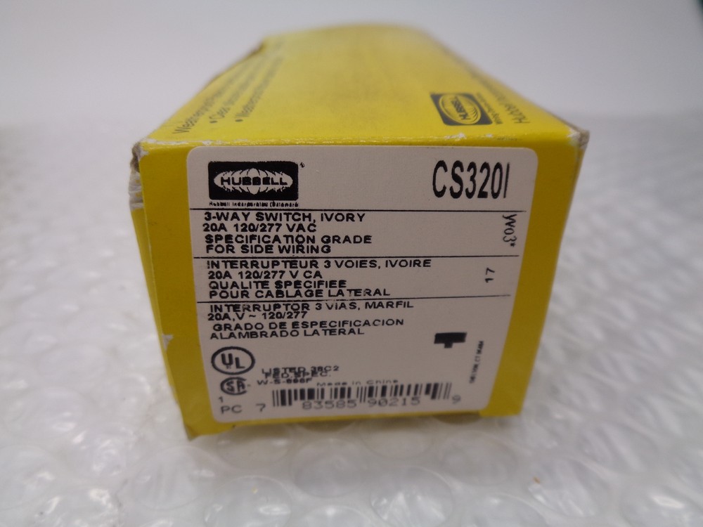 HUBBELL CS320I SWITCH NSMP