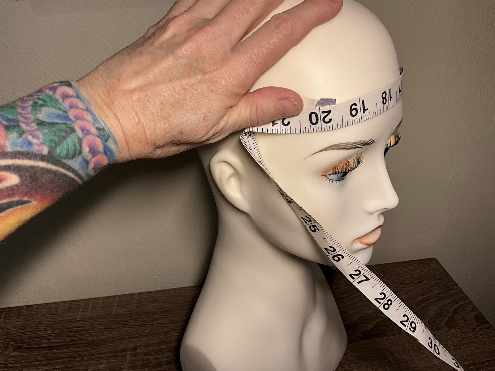 Female Mannequin Head for Wig Training and Display Hat Stand Holder *A*