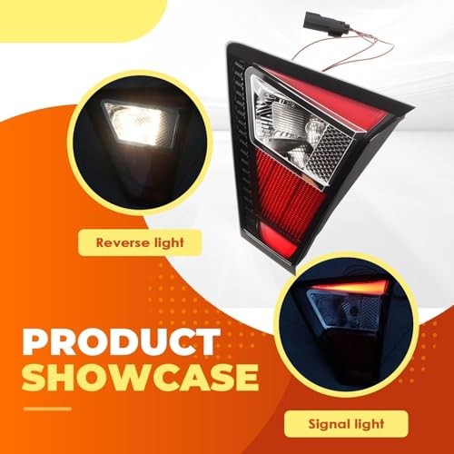 Inner Tail Light Assembly Compatible with 2017 2018 2019 Escape Passenger Right
