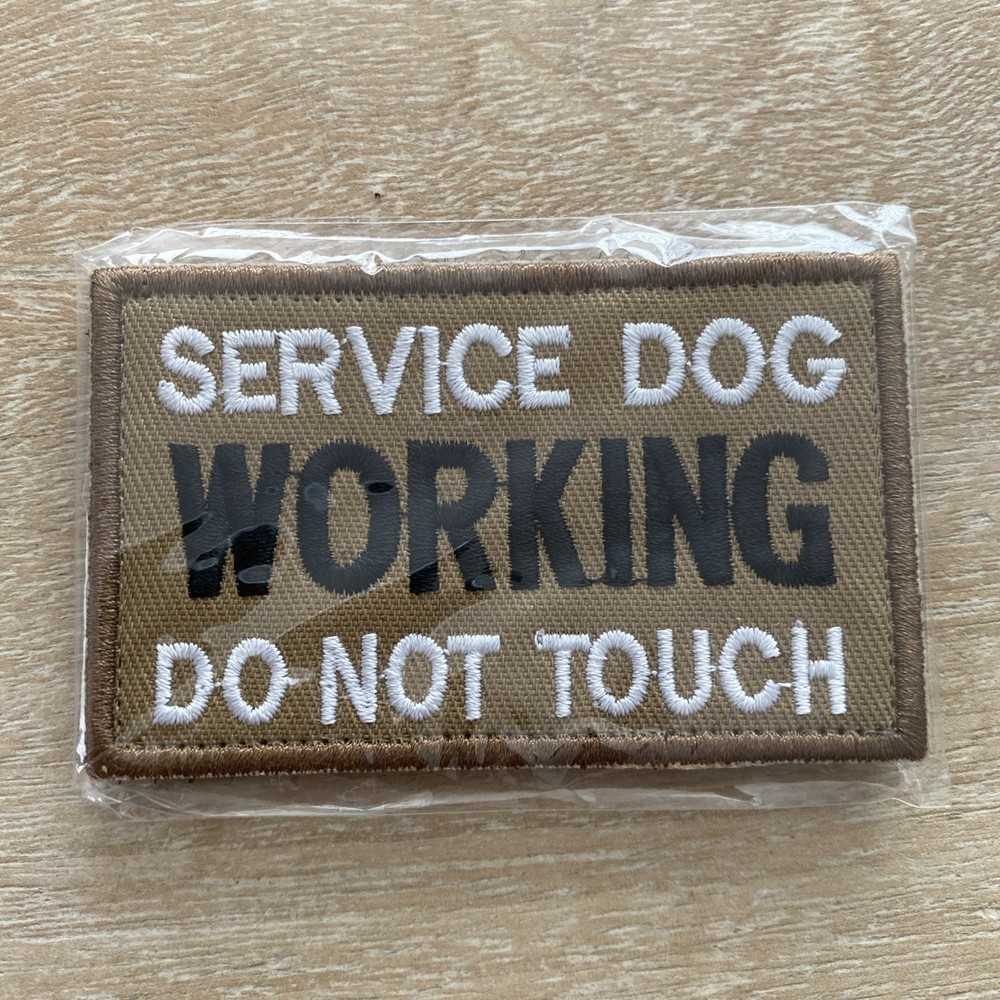 Assistance Animal Patch Service Dog Working Do Not Touch