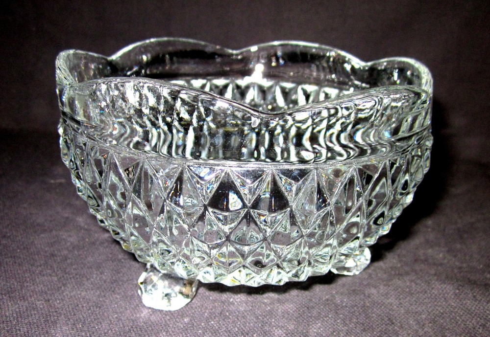 Leaded Glass Bowl
