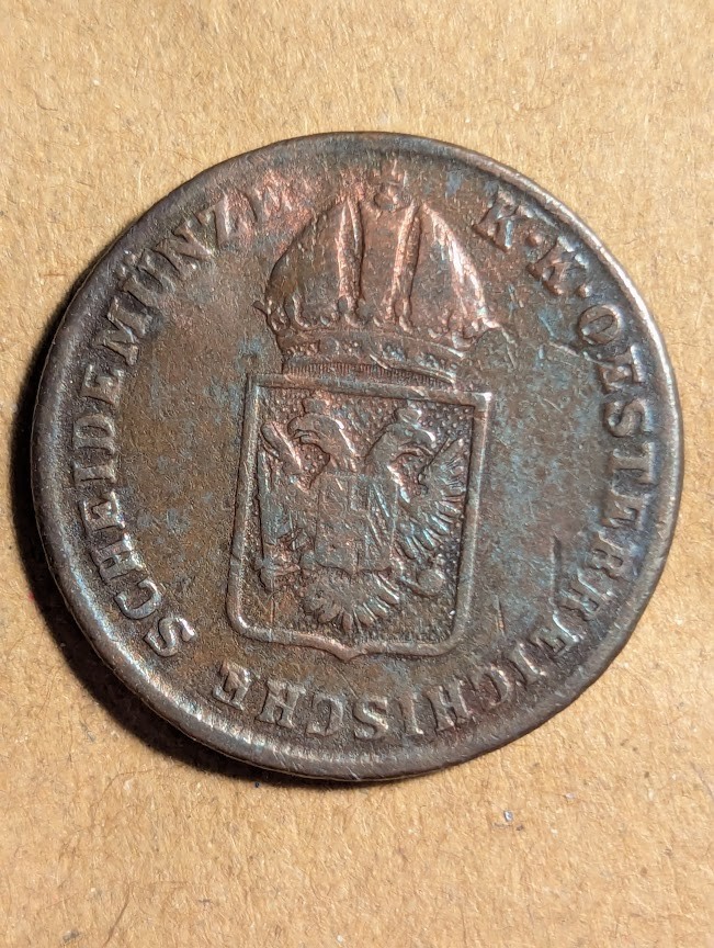 1816-A Austria Ein Kreuzer
