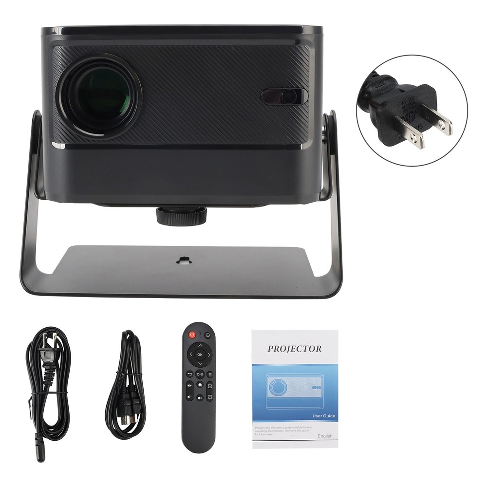 4K Projector Smart Android Projector Electric Focus Dual Frequency Projector US