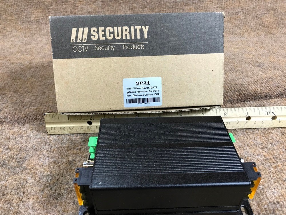 DSP. NEW securite SP31 Surge Protector POWER / VIDEO / DATA