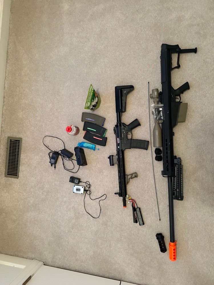 Baretta + ar airsoft gun