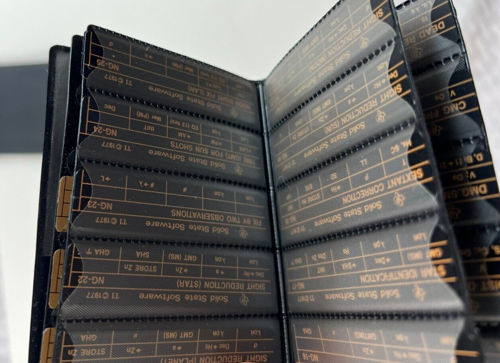 Texas Instruments Programmable 58 Calculator Master Library & Marine Navigation