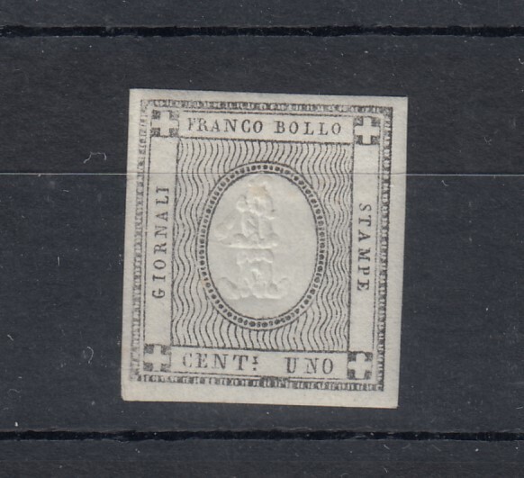 Italy Naples 1c Imperf SG9 MH JK8465