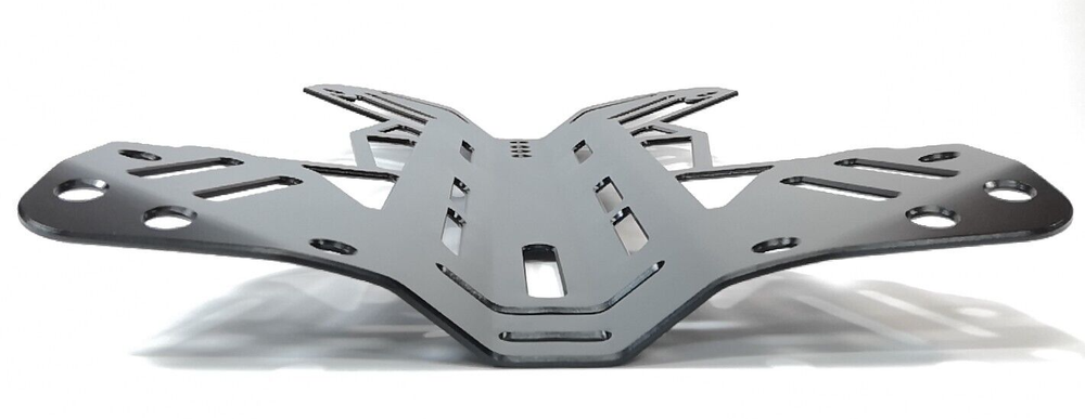 Aluminum Backplate Tech Scuba Dive Side Mount, BCD Single Tank Adapter, Doubles