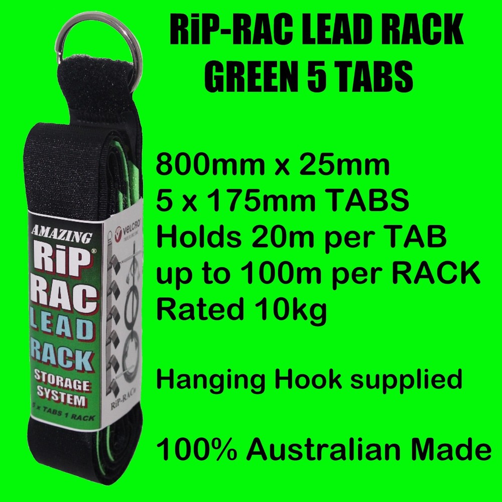 RiP-RAC® MULTI PACK Cable Organiser Storage Strap made with VELCRO®