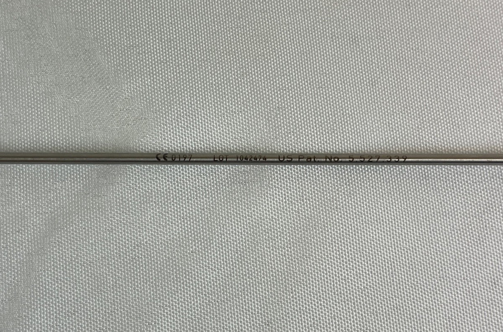 Stryker 250-080-260 Laparoscopic Insert 5mm x 33cm Hook Scissors Laparoscopy