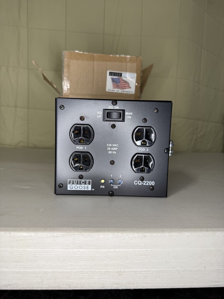 Juice Goose CQ2200 Quad Outlet Sequential Power Source