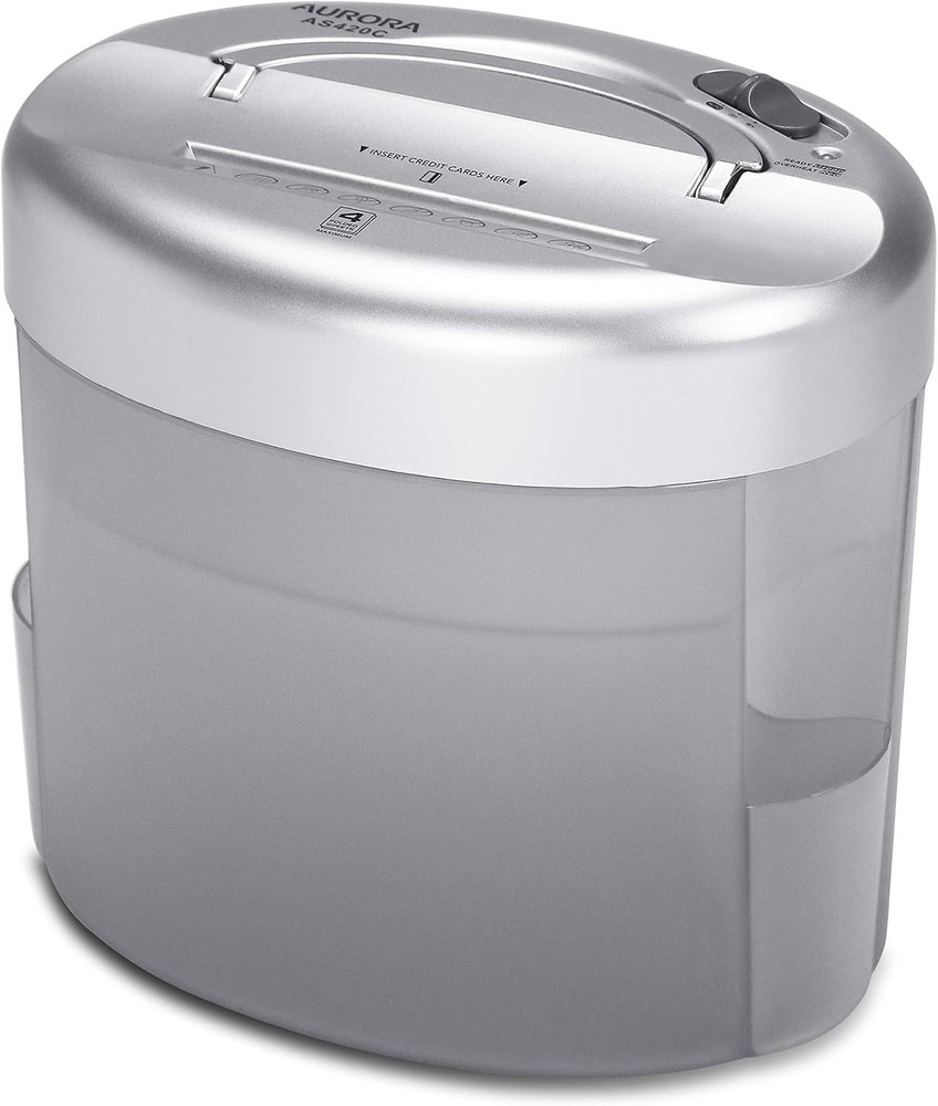 Versatile Desktop Paper Shredder with Automatic Start and Overheat Protection