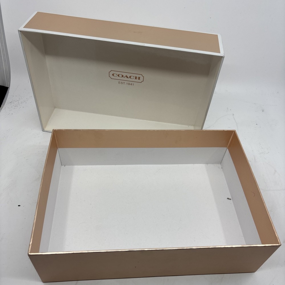 coach love de parfum empty box