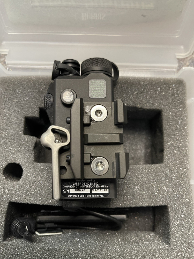 Burris ir-Laser,.7 mW IR Pointer,Black