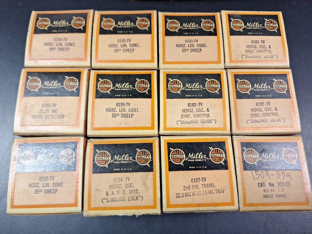 New And Used IF Transformer Coil Miller TV