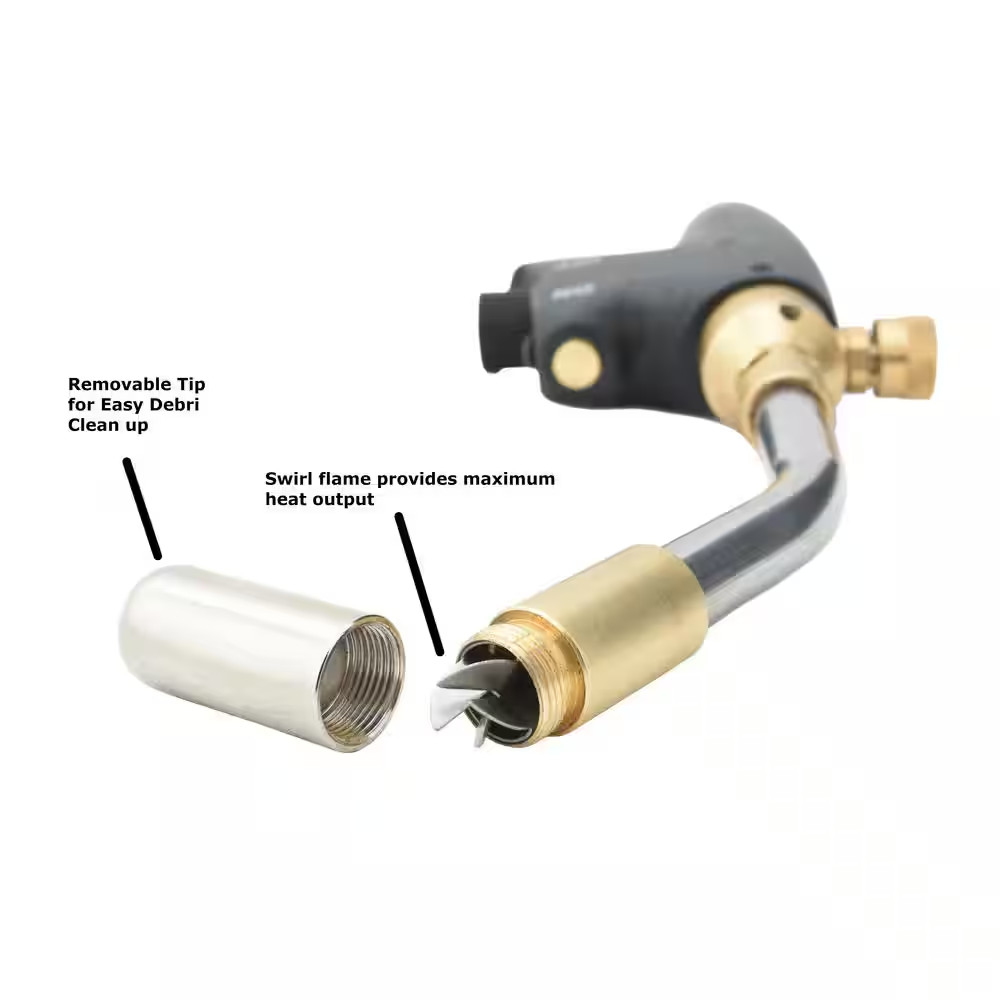 Premium Self-Igniting Torch Head