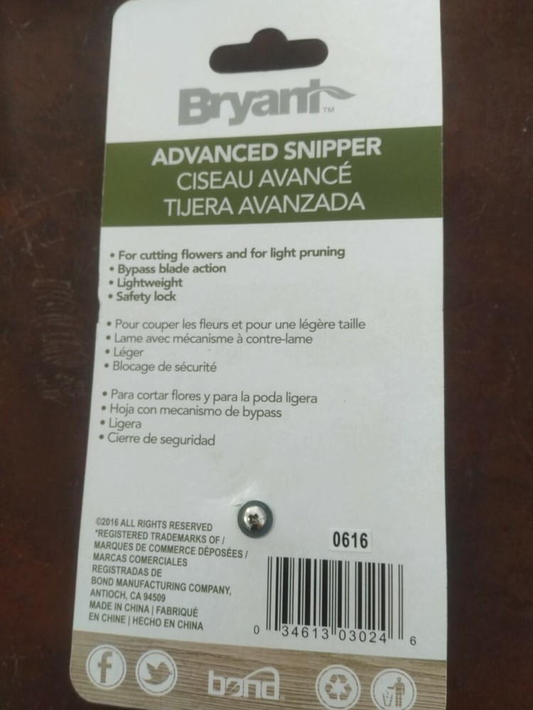 Bryant Advanced Snipper Bypass Pruner