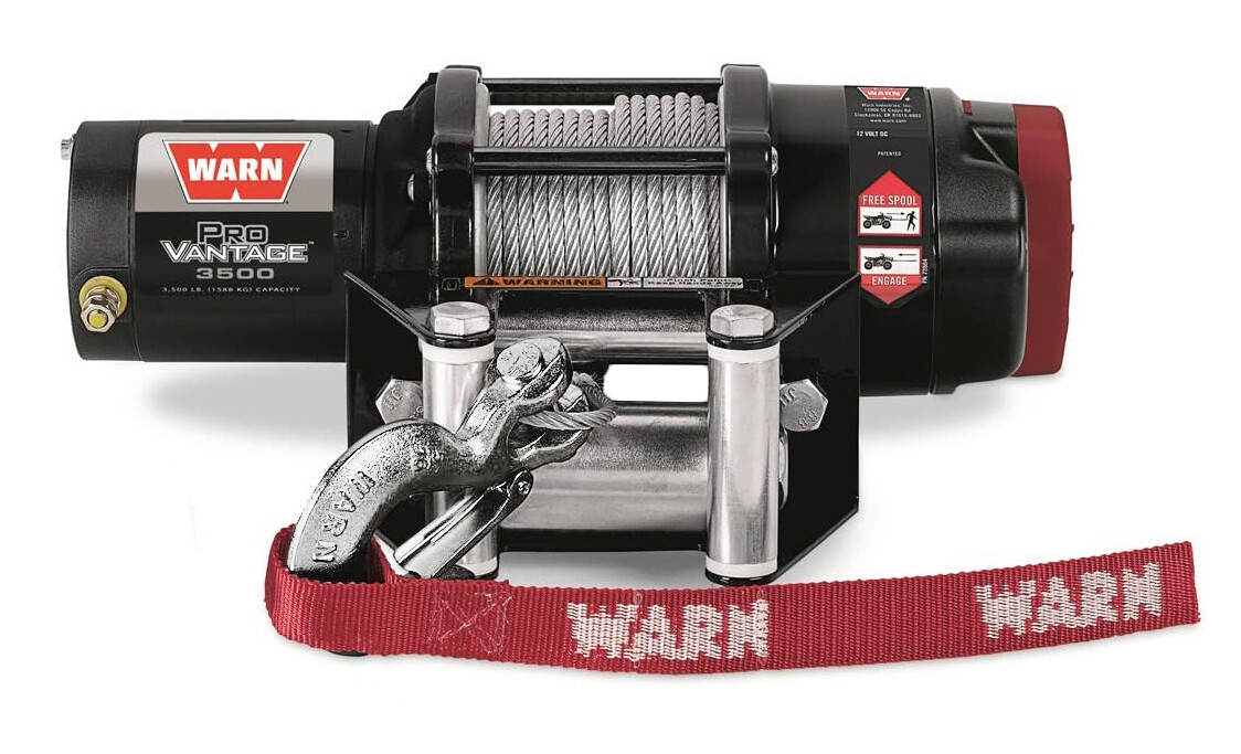 Warn 90350 ProVantage 3500 Winch - 3500 lb. Capacity 50 ft. Of 3/16 in Wire Rope