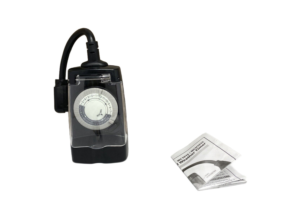Workchoice Outdoor All-Weather Timer WC1015-2 BULK PACKAGED