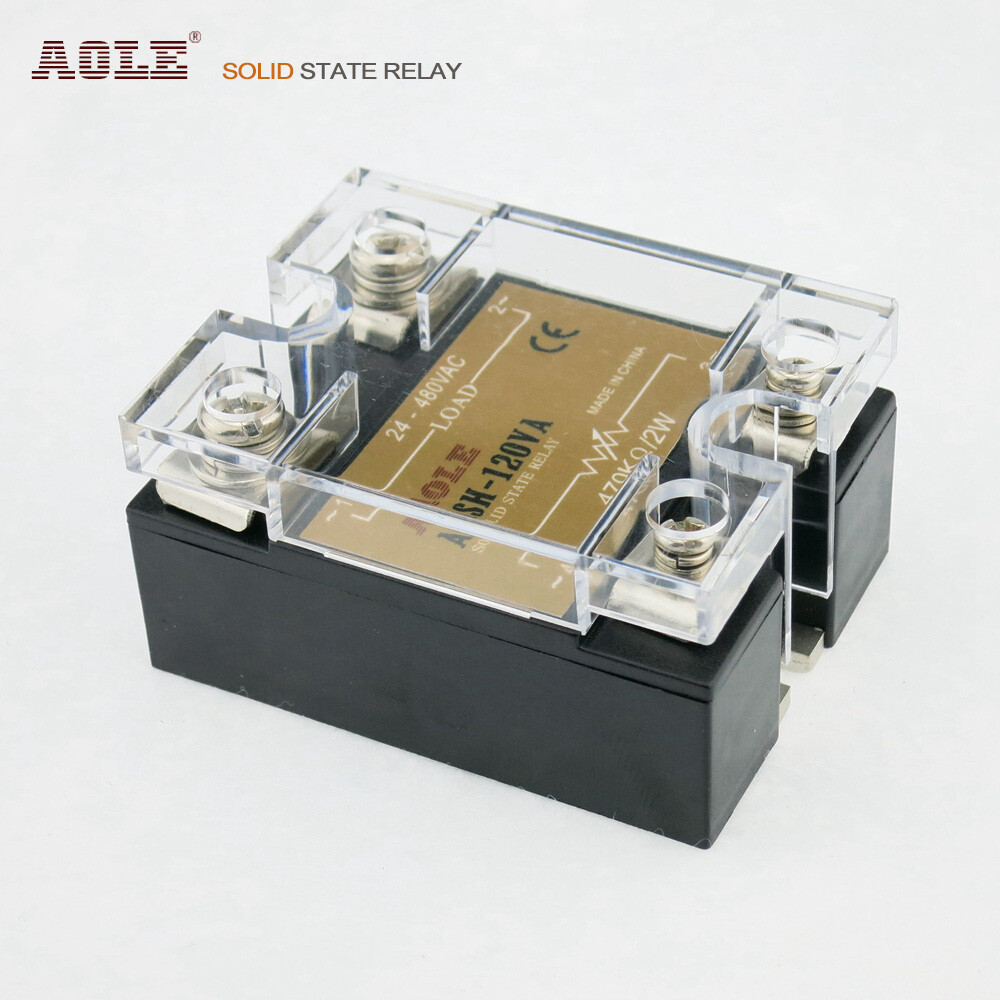 Single-phase 120A solid state relay ASH-120VA potentiometer regulating voltage