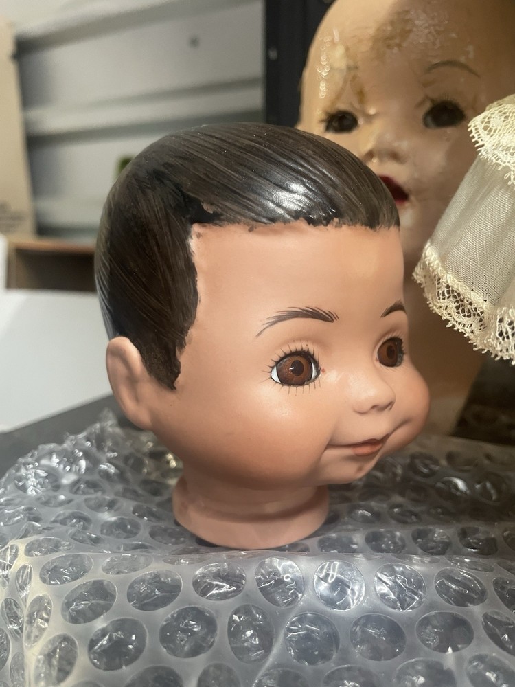 Vintage Signed Doll Head ‘Charlene Wright 1982