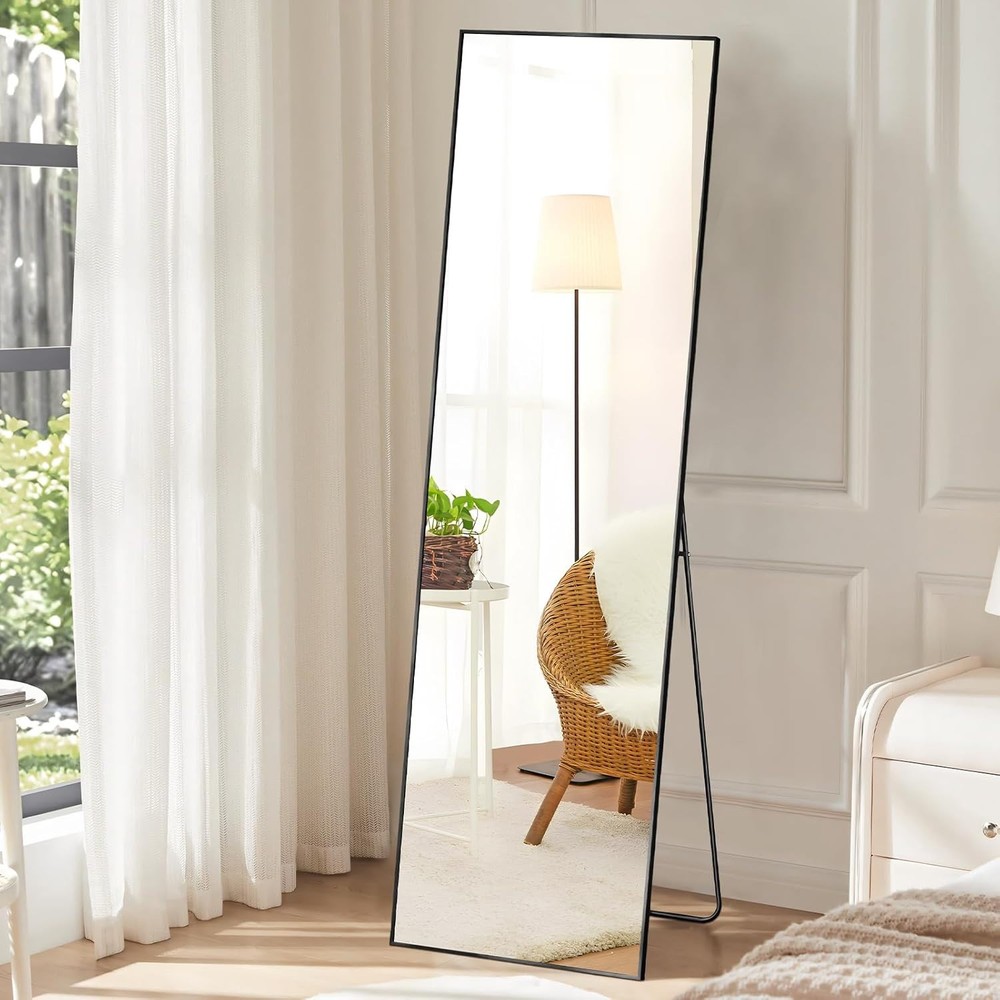 Arched Full Length Mirror with Stand
