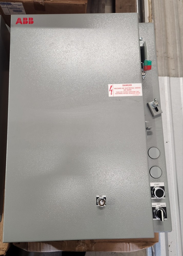 ABB Type 3R Enclosure Rainproof Pumping Plant Panel CR341D044CAA1AA New