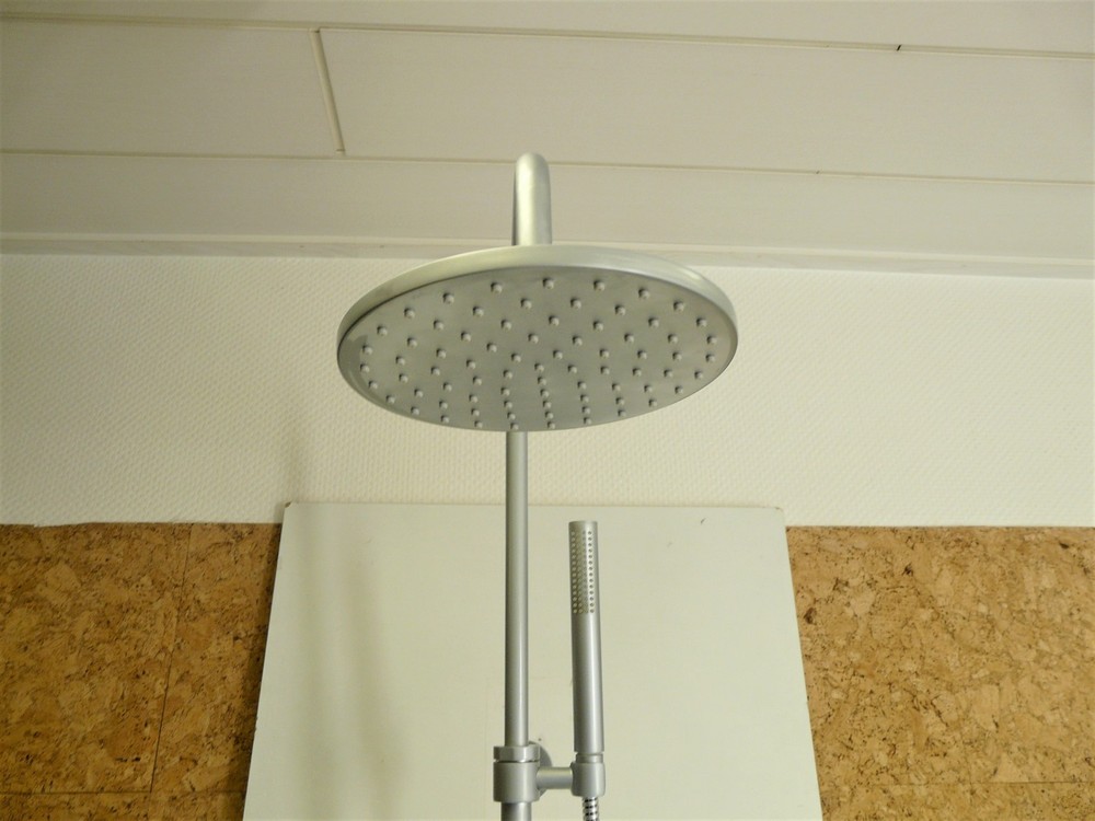 Chute Rain Shower Chrome Matte,Shower System,Shower Head, Thermostat, New, Java