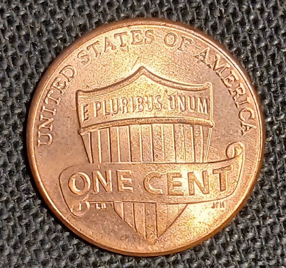 2014-P Lincoln Cent Die Crack Error Reverse