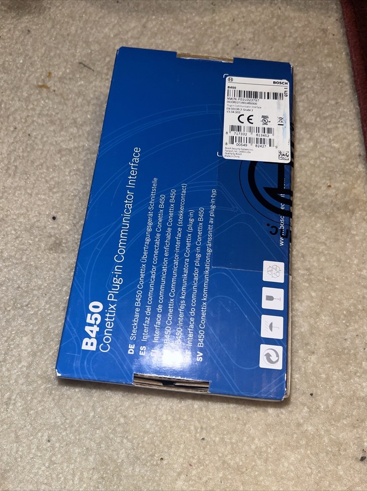 Bosch B450 Conettix Plug-in Communicator Interface New-sealed