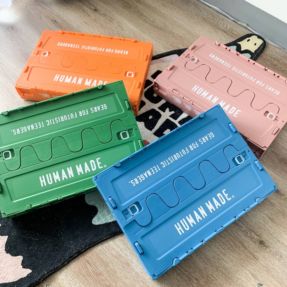 HUMAN MADE Container Outdoors Folding High-Capacity Multi-function Storage Box