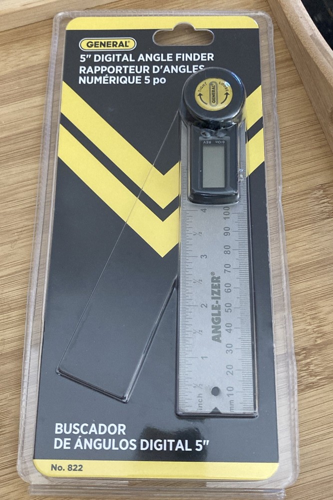 General Tools Pro Angle 2, Digital Angle Finder, 5" Size,